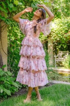 Rosette Dress - FINAL SALE -Fashion Clothing Store FAIRYTALE HOLLADAY S23 137 585135