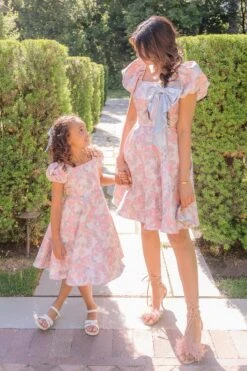 Ivanna Dress In Pastel Floral - FINAL SALE -Fashion Clothing Store FAIRYTALE HOLLADAY S23 663 333842