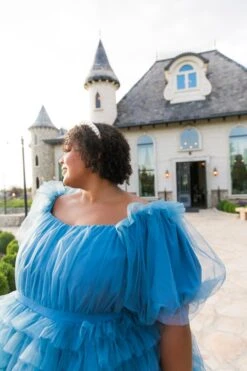 Pixie Dress In Blue - FINAL SALE -Fashion Clothing Store FAIRYTALE pixie4x 7883 674391