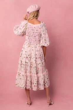 Roselyn Dress In Pink -Fashion Clothing Store FE517703 FA68 4E67 AF21 0B471E2B9AAA