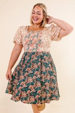 Flowers For All Dress - FINAL SALE -Fashion Clothing Store FlowersForAll Studio F23 01 493438