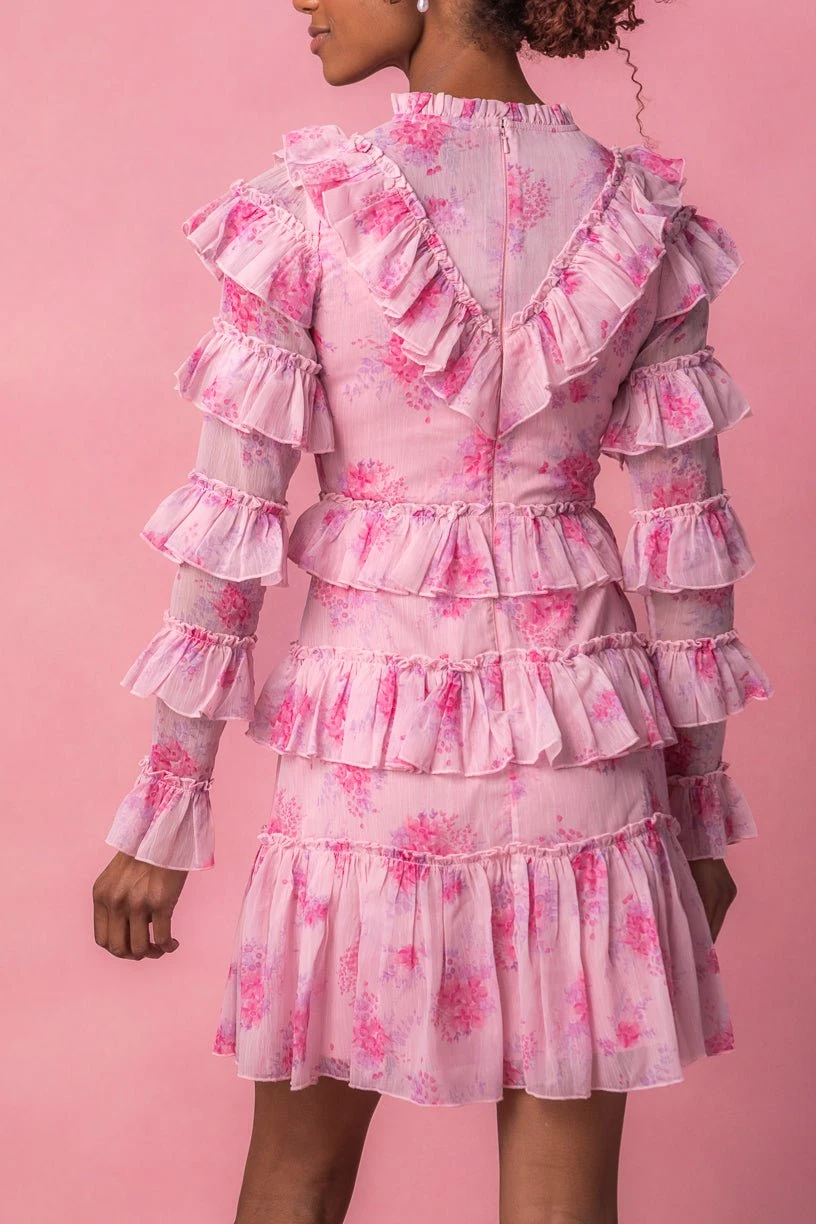 Garden State Dress In Pink - FINAL SALE 2 Garden State Dress In Pink - FINAL SALE - Image 2