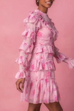 Garden State Dress In Pink - FINAL SALE 18 Garden State Dress In Pink - FINAL SALE -Fashion Clothing Store GardenState Studio Easter24 7 821463