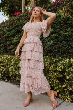 Grace Dress In Rose - FINAL SALE -Fashion Clothing Store GraceRose Florida SS23 32 544294
