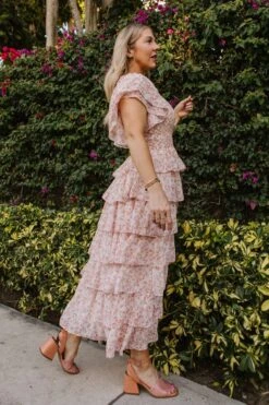 Grace Dress In Rose - FINAL SALE -Fashion Clothing Store GraceRose Florida SS23 33 234443