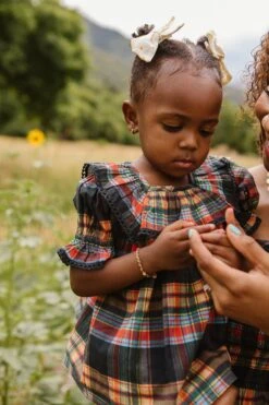 Baby Gracie Dress Set In Plaid - FINAL SALE -Fashion Clothing Store GraciePlaid ConradRanch F23 03 f146fbbe 202d 4309 bb9e 36c63c455f8b 393685