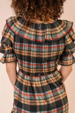 Gracie Dress In Plaid - FINAL SALE -Fashion Clothing Store GraciePlaid Studio F23 10 440070
