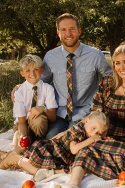 Gracie Men's Tie In Plaid - FINAL SALE 17 Gracie Men's Tie In Plaid - FINAL SALE -Fashion Clothing Store GraciePlaidFamily GoatFeild F23 32 1f902e8f f175 4f48 95cf 796ab69de88a 942706