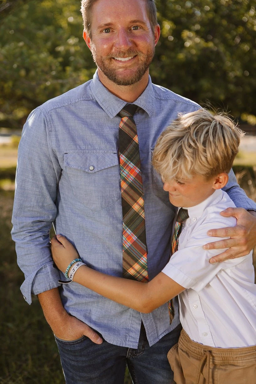 Gracie Men's Tie In Plaid - FINAL SALE 9 Gracie Men's Tie In Plaid - FINAL SALE - Image 9