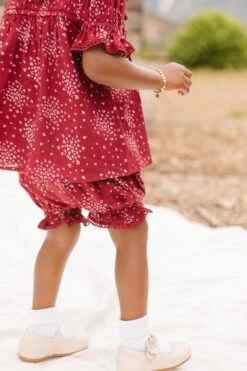 Baby Gracie Dress Set In Wine Floral - FINAL SALE 10 Baby Gracie Dress Set In Wine Floral - FINAL SALE -Fashion Clothing Store GracieWineDress ConradRanch F23 17 709865