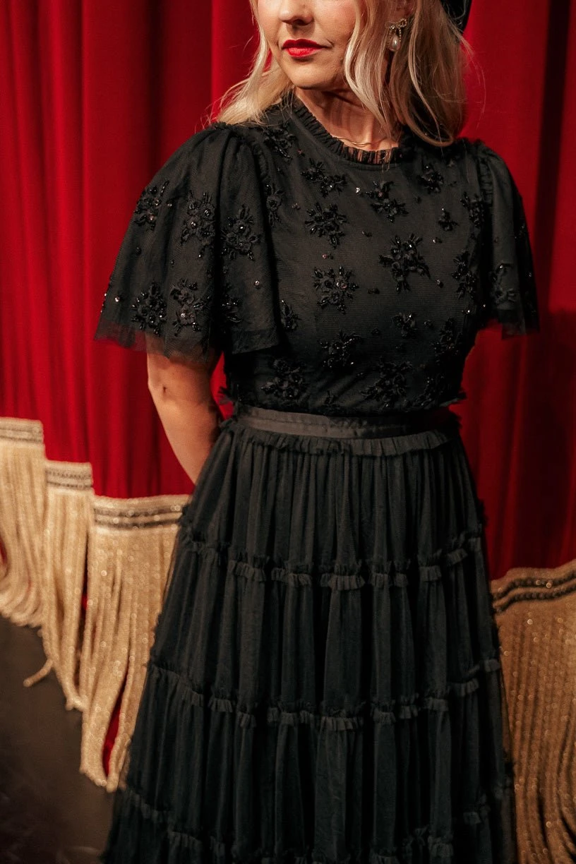 Anastasia Dress In Black 7 Anastasia Dress In Black - Image 7