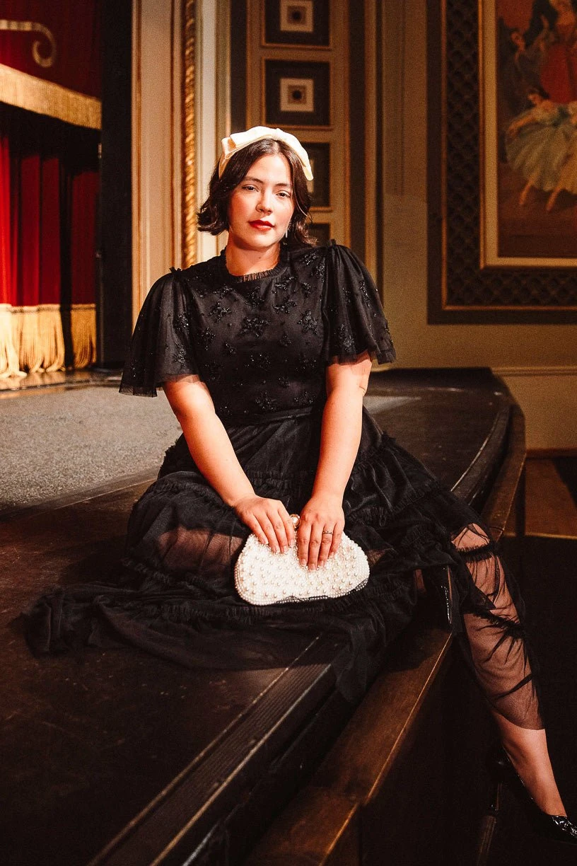 Anastasia Dress In Black 9 Anastasia Dress In Black - Image 9