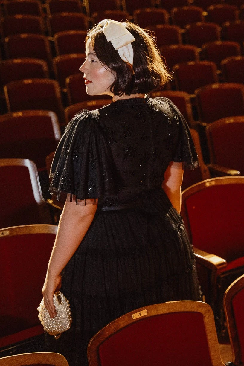 Anastasia Dress In Black 5 Anastasia Dress In Black - Image 5