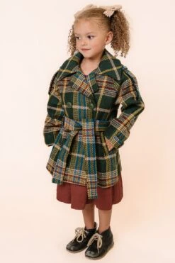 Mini Holly Plaid Coat - FINAL SALE 14 Mini Holly Plaid Coat - FINAL SALE -Fashion Clothing Store HollyPlaidCoat Studio F23 1 138732