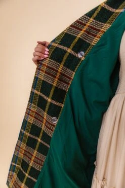 Holly Plaid Coat - FINAL SALE -Fashion Clothing Store HollyPlaidCoat Studio F23 10 222420