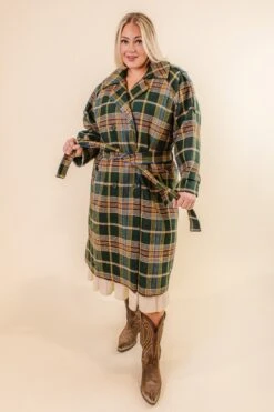 Holly Plaid Coat - FINAL SALE -Fashion Clothing Store HollyPlaidCoat Studio F23 11 654920