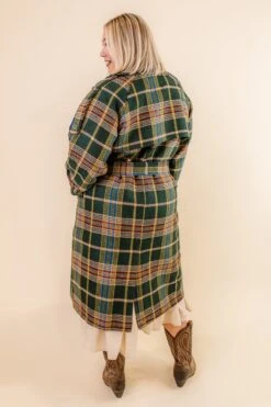 Holly Plaid Coat - FINAL SALE -Fashion Clothing Store HollyPlaidCoat Studio F23 13 805594