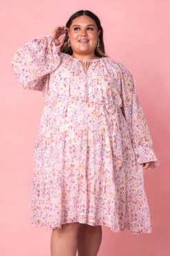 Imogen Short Dress In Blush -Fashion Clothing Store ImogenBlush Studio Spring3 6