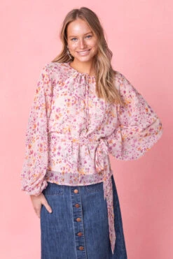 Imogen Top In Blush -Fashion Clothing Store ImogenTopBlush Studio Spring3 8