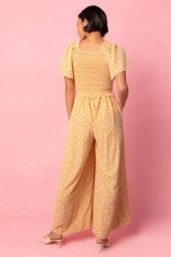 Indie Jumpsuit In Yellow -Fashion Clothing Store IndieYellow Studio Spring1 6 967626