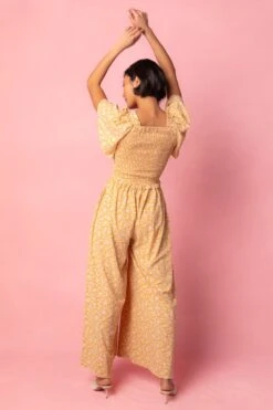 Indie Jumpsuit In Yellow -Fashion Clothing Store IndieYellow Studio Spring1 7 188197