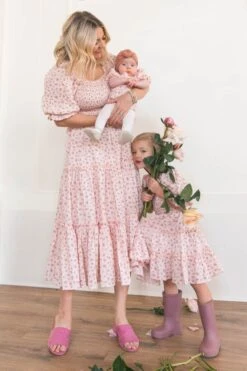 Madeline Dress In Pink 21 Madeline Dress In Pink -Fashion Clothing Store IvyClassics 16 963221
