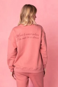 Ivy City Sweatshirt In Pink -Fashion Clothing Store IvySweats Studio Sweats 22 550221