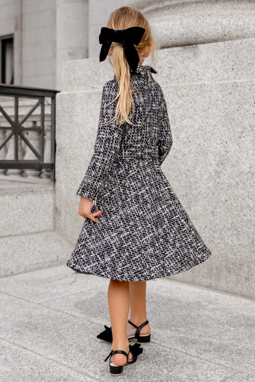 Mini Jackie Dress In Black - FINAL SALE 3 Mini Jackie Dress In Black - FINAL SALE - Image 3