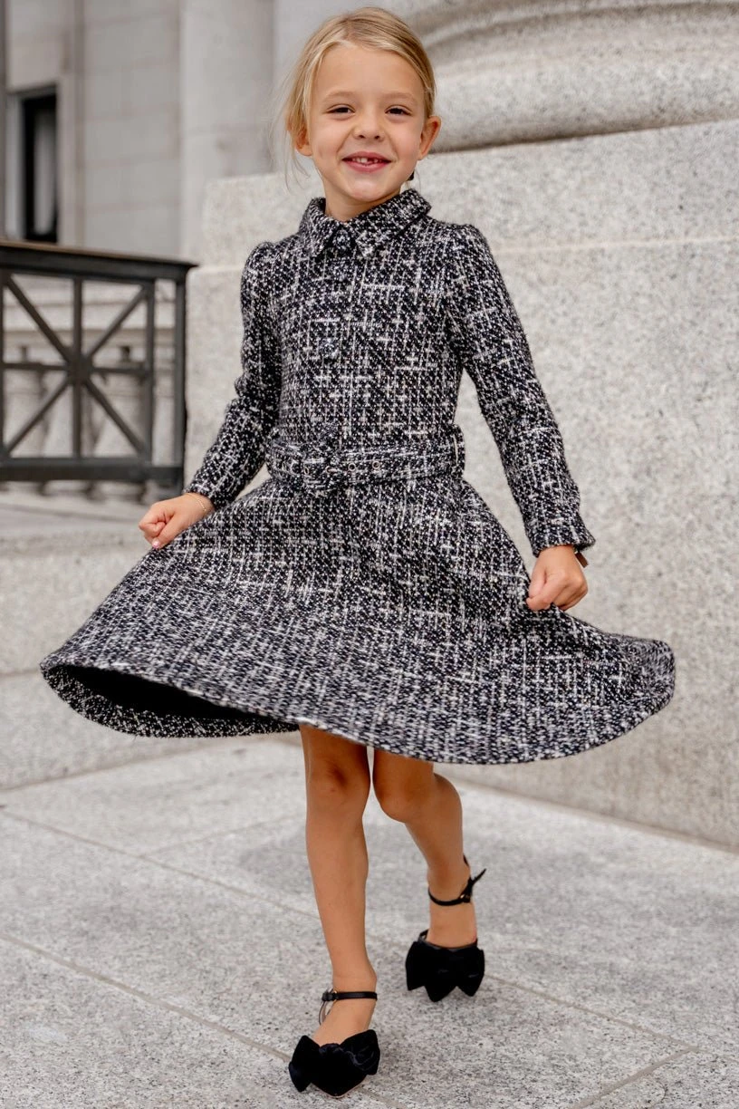 Mini Jackie Dress In Black - FINAL SALE 1 Mini Jackie Dress In Black - FINAL SALE