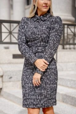 Jackie Dress In Black - FINAL SALE -Fashion Clothing Store JackieBlack Capitol N23 24 673985