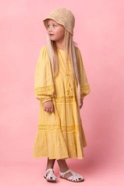 Mini Joella Dress In Yellow -Fashion Clothing Store JoellaYellow Studio Spring1 12 627642