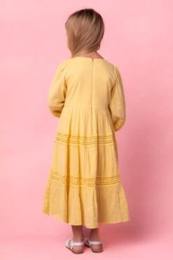 Mini Joella Dress In Yellow -Fashion Clothing Store JoellaYellow Studio Spring1 14 792994