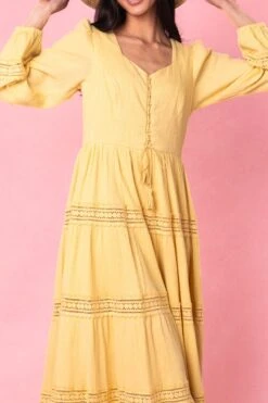 Joella Dress In Yellow 19 Joella Dress In Yellow -Fashion Clothing Store JoellaYellow Studio Spring1 3 663193