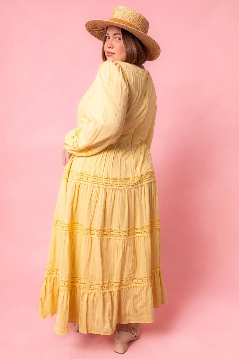 Joella Dress In Yellow 10 Joella Dress In Yellow - Image 10
