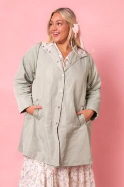 Kensington Raincoat Made With Liberty Fabric 25 Kensington Raincoat Made With Liberty Fabric -Fashion Clothing Store KensgintonRaincoat Studio LibertyLondon24 17