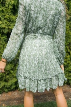 Brynley Dress In Green - FINAL SALE -Fashion Clothing Store LA GREEN BRYNLEY 0760 935203