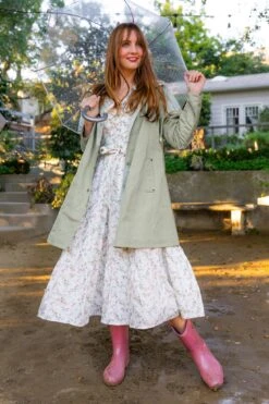 Kensington Raincoat Made With Liberty Fabric 16 Kensington Raincoat Made With Liberty Fabric -Fashion Clothing Store LIBERTYLONDON 16