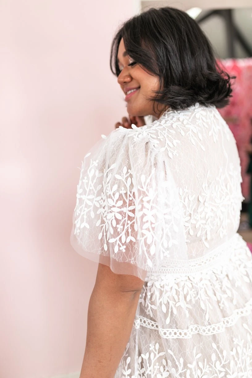 Sicily Dress With Flutter Sleeves - FINAL SALE 9 Sicily Dress With Flutter Sleeves - FINAL SALE - Image 9