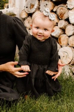 Baby Leena Dress Set In Black - FINAL SALE 8 Baby Leena Dress Set In Black - FINAL SALE -Fashion Clothing Store Leenablack ConradRanch F23 01 185592