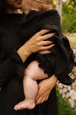 Baby Leena Dress Set In Black - FINAL SALE 10 Baby Leena Dress Set In Black - FINAL SALE -Fashion Clothing Store Leenablack ConradRanch F23 16 479913