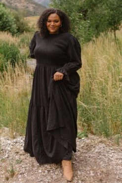 Leena Dress In Black - FINAL SALE 19 Leena Dress In Black - FINAL SALE -Fashion Clothing Store Leenablack ConradRanch F23 23 318360