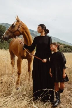 Leena Dress In Black - FINAL SALE 16 Leena Dress In Black - FINAL SALE -Fashion Clothing Store Leenablack ConradRanch F23 27 525056