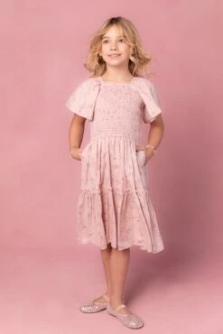 Mini Lennon Dress In Dusty Pink 10 Mini Lennon Dress In Dusty Pink -Fashion Clothing Store Lennon Studio 1 929668