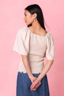 Lennon Top 11 Lennon Top -Fashion Clothing Store LennonCreamTop Studio Spring3 8