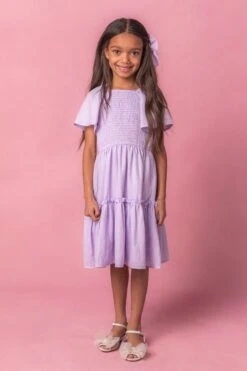 Mini Lennon Dress In Lavender -Fashion Clothing Store LennonLav Studio Easter24 1 627785