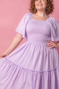 Lennon Dress In Lavender -Fashion Clothing Store LennonLav Studio Easter24 11 924047