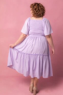 Lennon Dress In Lavender -Fashion Clothing Store LennonLav Studio Easter24 13 813897