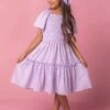 Mini Lennon Dress In Lavender