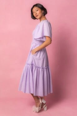 Lennon Dress In Lavender -Fashion Clothing Store LennonLav Studio Easter24 8 170884