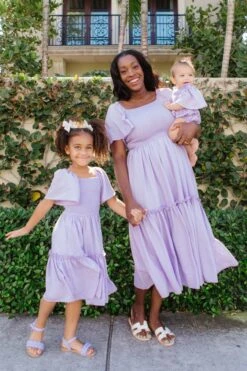 Baby Lennon Romper In Lavender -Fashion Clothing Store LennonLavender Florida SS23 31 fbb753e1 da76 4ae3 b755 3172b02b3dab 372277